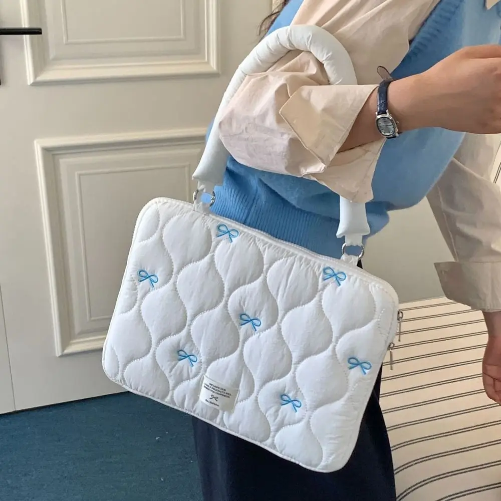 Nowa torba na laptopa 13-15,6 cala, duża pojemność, etui na tablet z kokardą, wielofunkcyjna, odporna na wstrząsy torba na laptopa. — zdjęcie produktu 2
