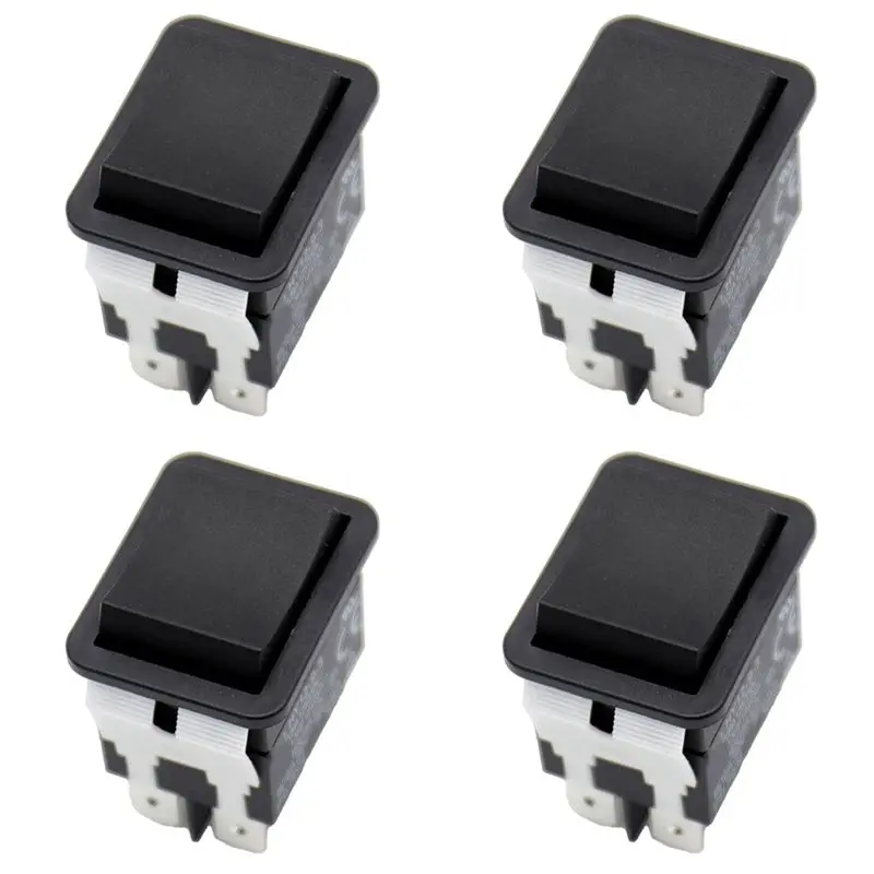 A74E-4X Rocker Switch, HY12-9-3 6Pins Industrial Electric Rocker Switch 125V/250V Pushbutton