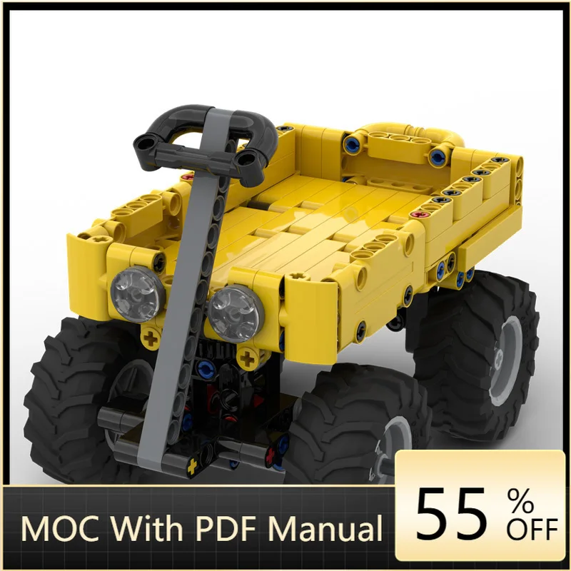 

333 PCS MOC Creative Furniture Modular Garden Cart Model Architecture Building Block Children Assembly Brick Festival Toys Gifts