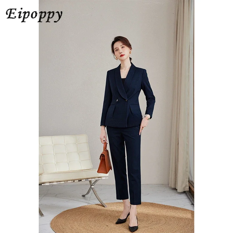 Professional attire, suit set, women's autumn and winter