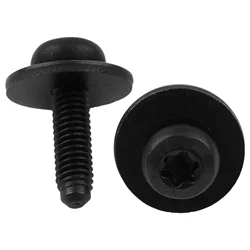 High Quality Car Headlight Bolt Screw Headlight Assy Bolt 2Pcs Car Clips Fasteners Support Bolt T30 Fender Screw