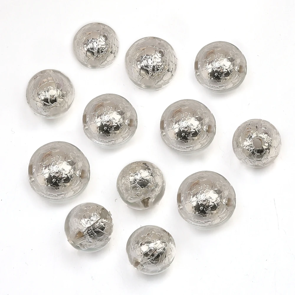 

Сердечный дизайн 100 шт. 12/14/16/20 мм прозрачные встроенные бусины из серебряной фольги/ручная работа/акриловые бусины/сделай сам/фурнитура и компоненты для ювелирных изделий