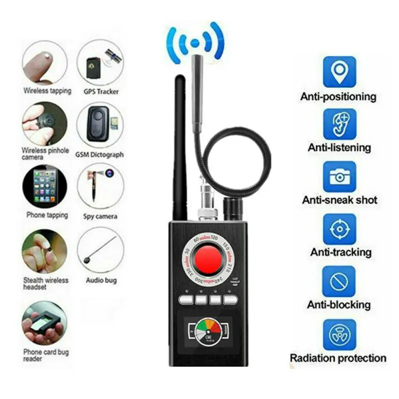 Camera Infrared Scanner Portable Ai Standby Multiple Functions Widely Compatibility Automatic Detection Anti Wiretap Gadget