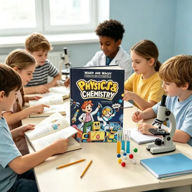 Weird and Wacky Research Institute: Physics & Chemistry Children STEM Science Educational Picture Book