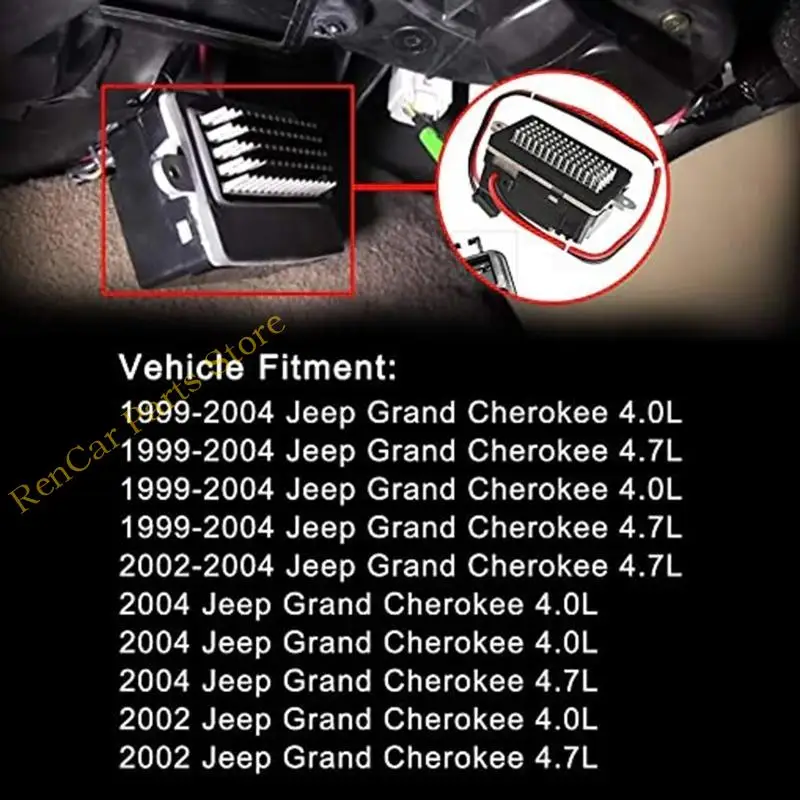 

F19A Heater Blower Heating Controller Motor Resistor for 5012699AA 05012699AA RU358