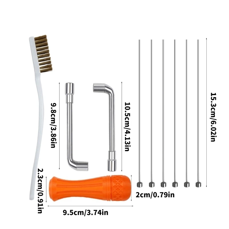 مجموعة تنظيف فوهات الطباعة ثلاثية الأبعاد، أداة تنظيف الفوهات، مقاومة لدرجة الحرارة العالية