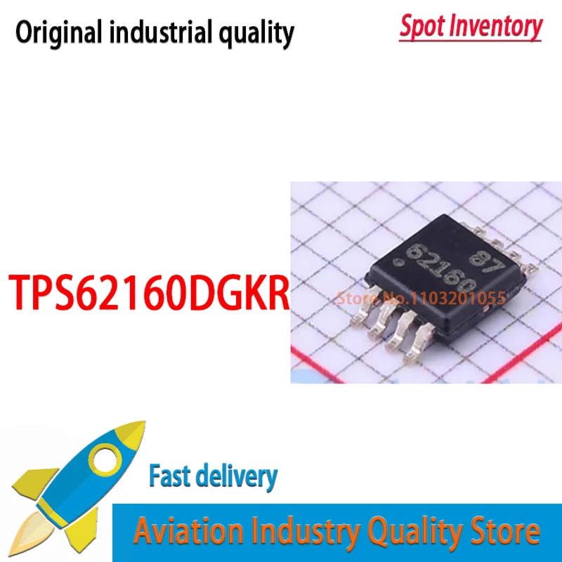 10pcs/lot TPS62160DGKR TPS62160DGKT TPS62160 62160 MSOP8 new original