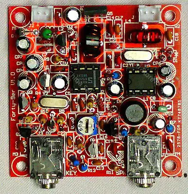 

DIY KITS Forty-9er 3W HAM Radio QRP CW HF Radio TRANSCEIVER 7.023MHz Telegraph
