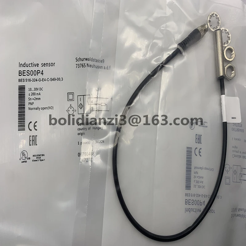 Original inductive proximity switch BES 516-324-G-E4-C-S49-00.2 BES 516-324-G-E4-C-S49-00,5 BES 516-324-G-E4-C-S49-00,2