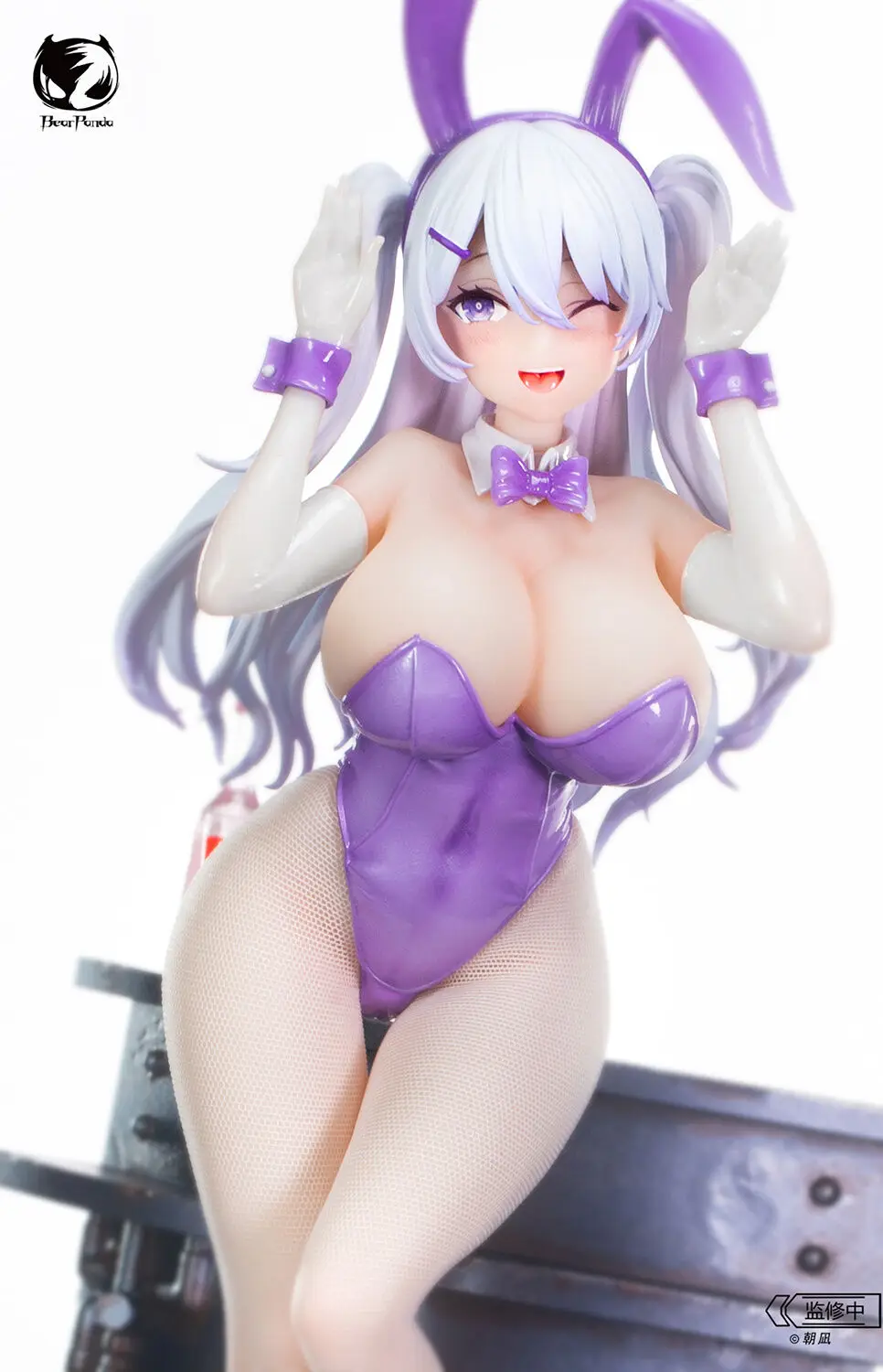 Judai 28 cm Original Bär Panda Xiya Rin Bunny Mädchen Kristall Augen PVC Sexy Action Figur Modell Spielzeug