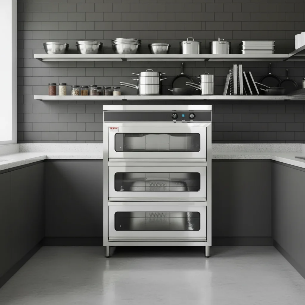 Wholesale Catering Equipment Kitchen Stainless Steel High-temperature Steam Drying and Disinfection Cabinet for Restaurant