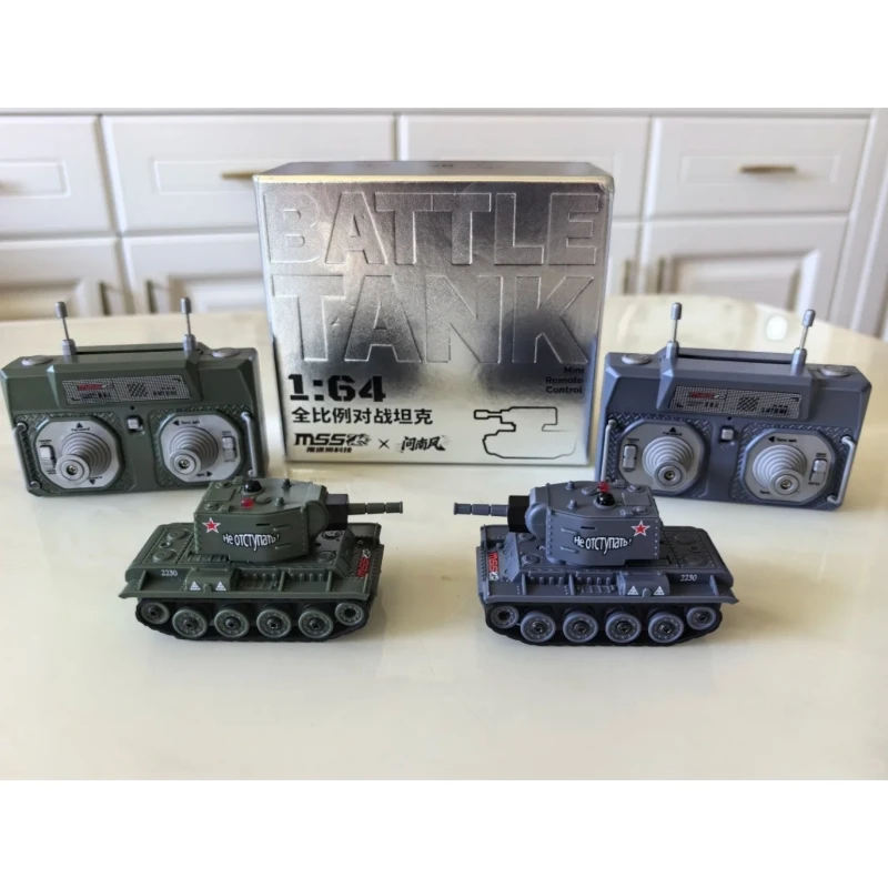 Nieuwe Mini Afstandsbediening Tank Volledige Proportionele Desktop Rc Battle Tanks Infrarood Tank Model Combat Desktop Jongen Verjaardag Speelgoed Geschenken