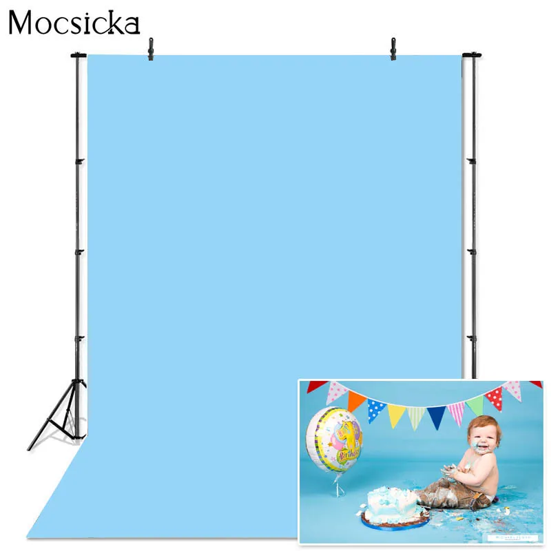 Couleur unie Décors Adulte Enfants Nouveau-Né Anniversaire Portrait D'art Photo Mariage Fond Photocall Accessoires de Photographie Fond D'écran