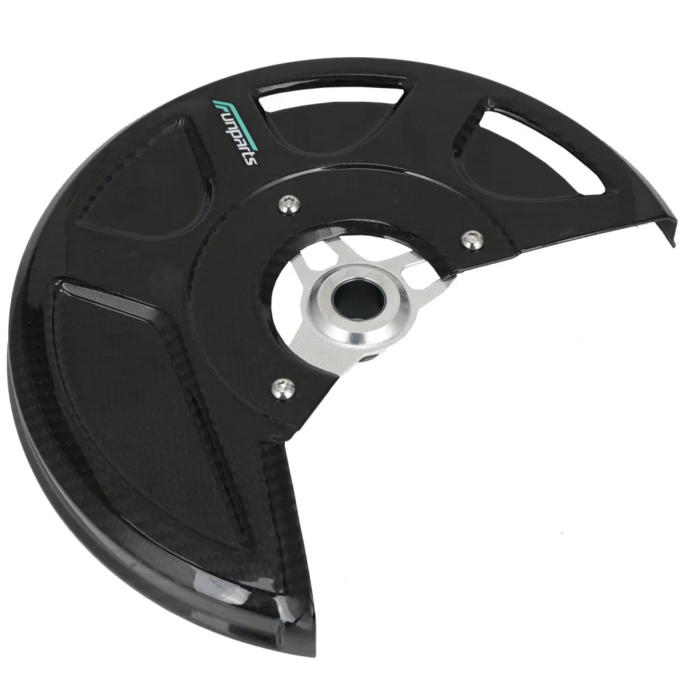2026 Real Carbon Fiber Dirt Bike Front Brake Rotor Caliper Guard Cover for KX250F 06-18/KX450F 06-18/KLX450R 08-15