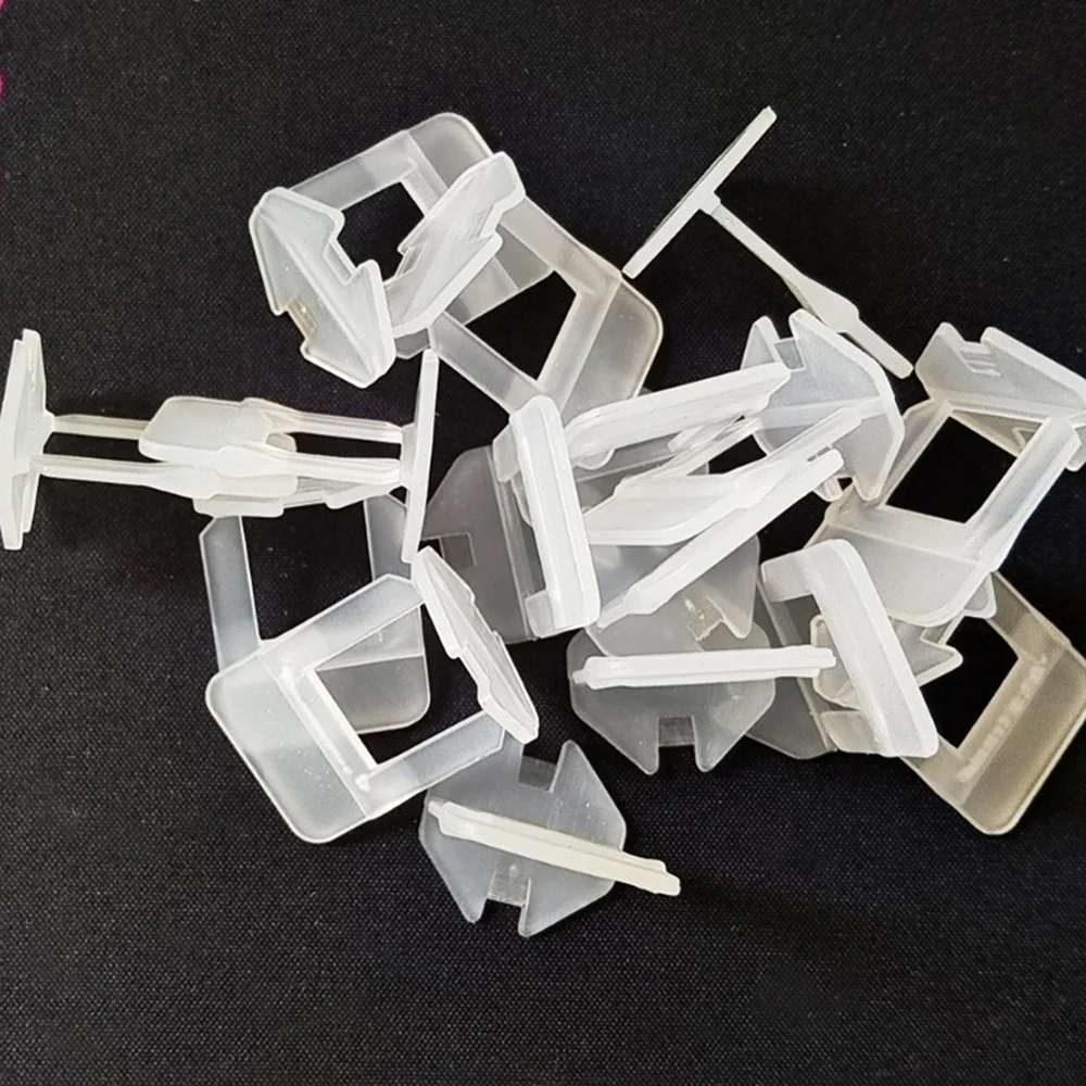 Tile Leveling System Clips Solid Plastic Spacer Tools Professional Floor Wall Ceramic Leveler Positioning Installation Gadget