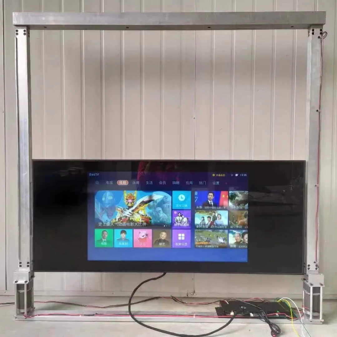 

Luxury Van Interiors Limousine Van Lifting Mechanism Electric TV Lifter For Mercedes Benz V Klasse Metris Vito W447 Lifted TV