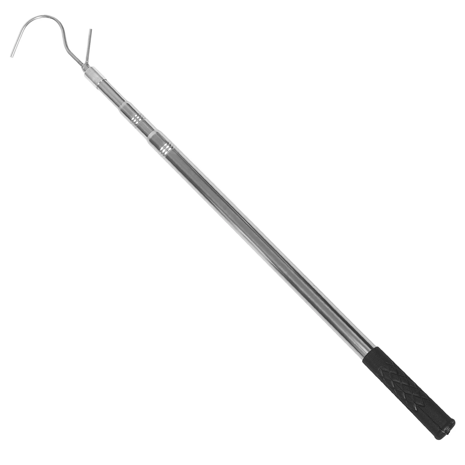 

Awning Telescopic Pole Camping Pull Rod Rv Black Extendable Hook Shelf Opener Adjustable Long Pole Sunshade Tool Portable Design