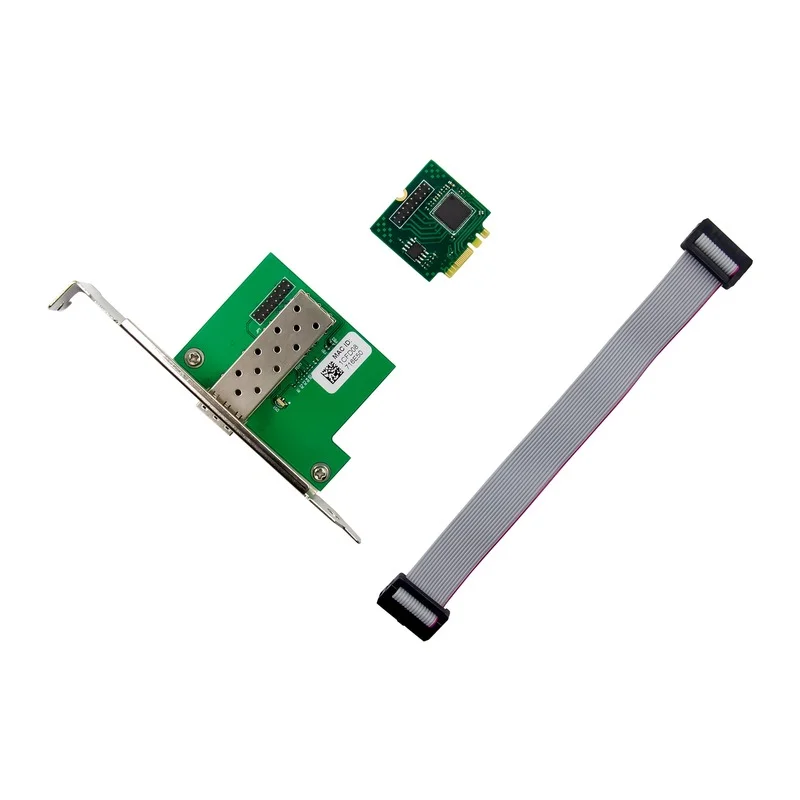 Gigabit Ethernet M.2 A+E KEY Single fiber port 1000Mbps SFP network card intel I210 chipset lan Optical adapter linux