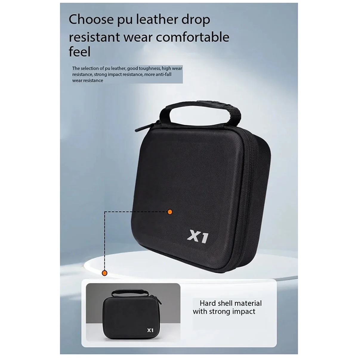 حزمة حقيبة حمل لحقيبة تخزين HOVERAir X1 صندوق محمول لملحقات الكاميرا الطائرة