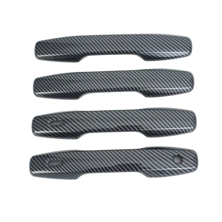 Black Door Handle Protector Robust ABS Plastic Construction Full Coverage Protection Design Stylish Customization Upgrade