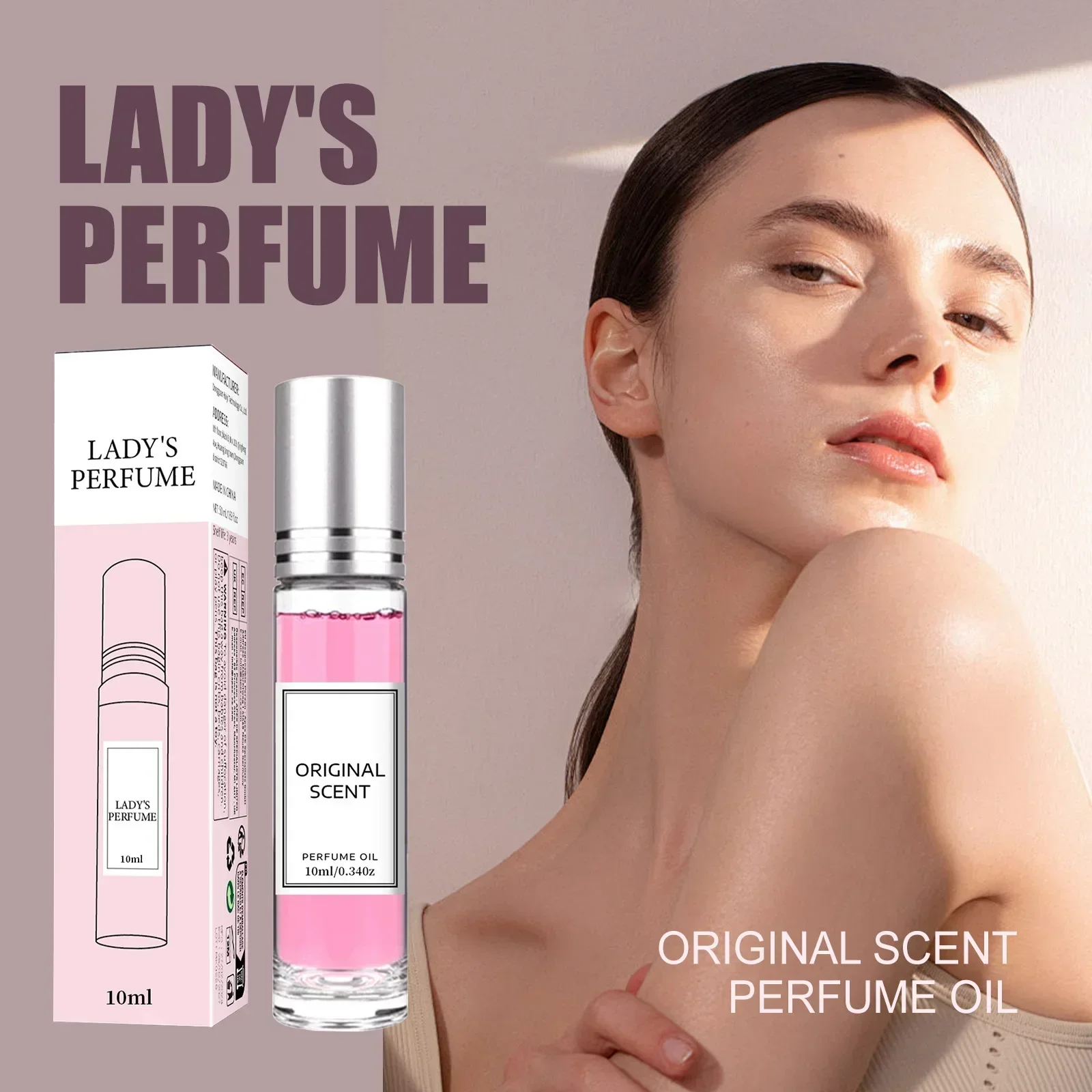 10ml perfume de feromônio encantador perfume feminino natural fresco e elegante fragrância de longa duração namoro perfume livre pequeno presente