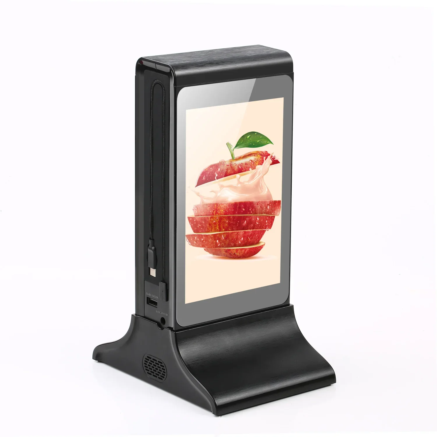 FYD-835E Restaurant Tabletop Stand WiFi Touch Screen Android Digital Menu Video Advertising Display AD Player