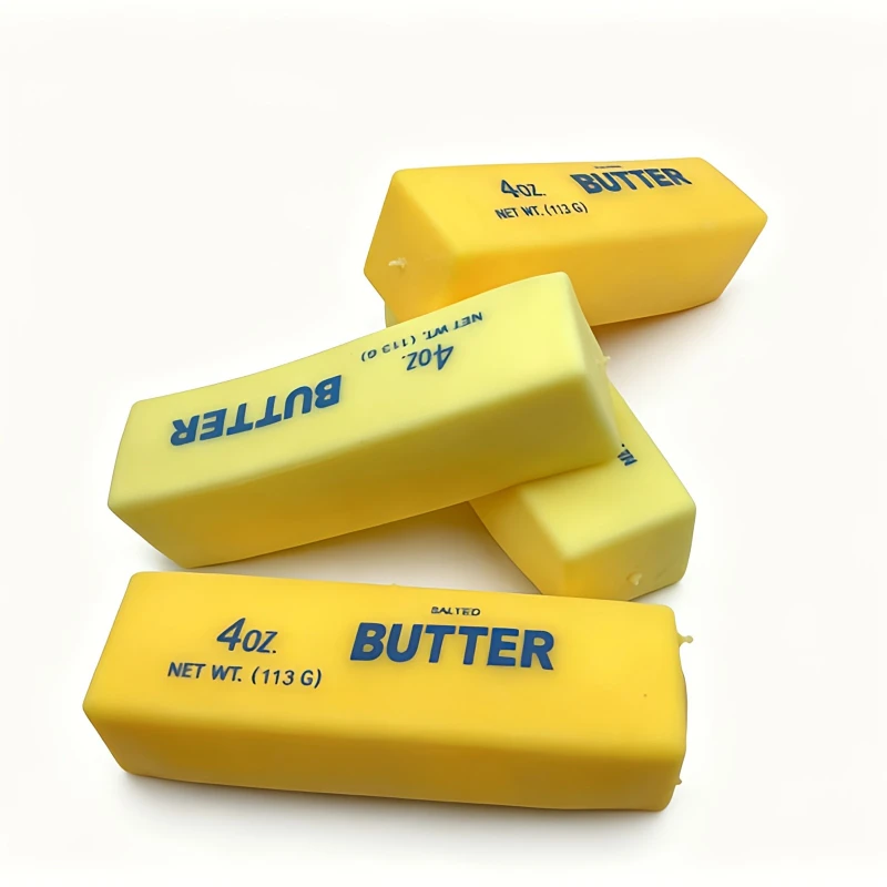 Simulierter Butterstab Squishy Spielzeug Weicher Butterriegel Langsam Rückfederndes Fidget-Spielzeug Stressabbau Entspannungsspielzeug für Erwachsene Geschenk – Detail 3