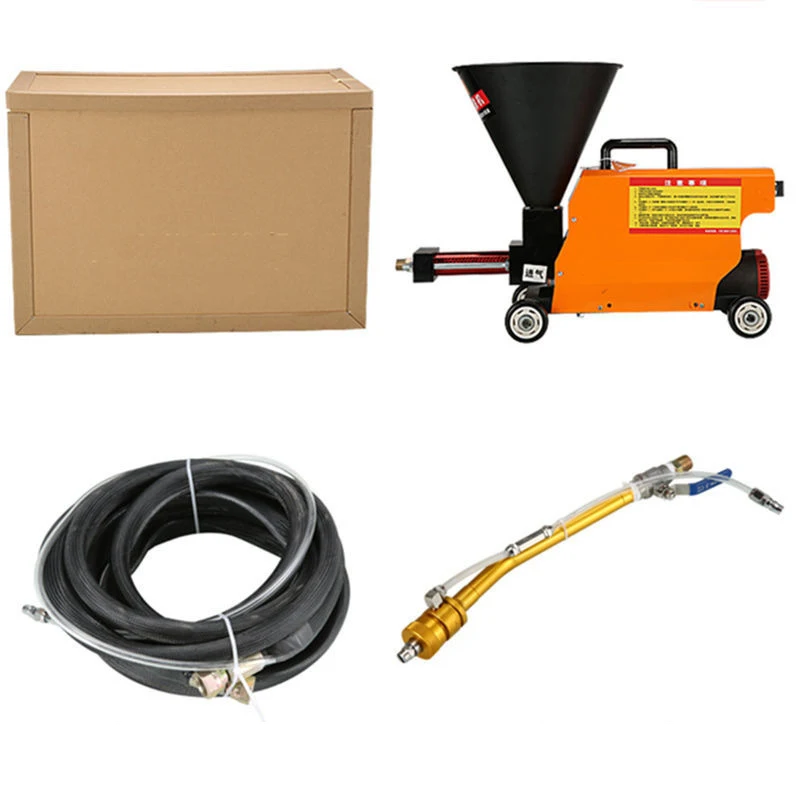 เครื่องพ่นสีซีเมนต์1.6KW 220V แบบพกพาเครื่องพ่นสีเคลือบหน้าต่างประตูเครื่องพ่นเคลือบกันน้ำไฟฟ้า