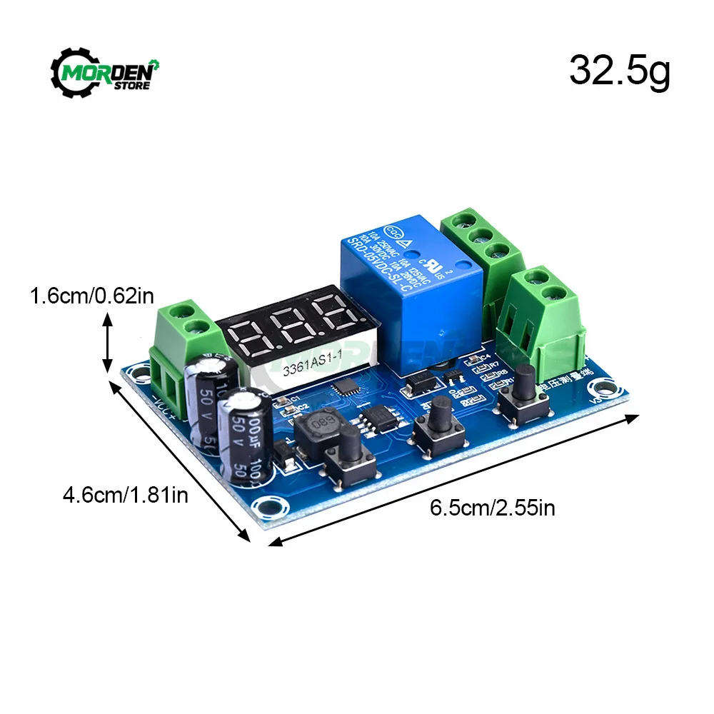 DC6-40V XH-M608 Solar Battery Charging Module Meter Under Voltage Overvoltage Protection For Power Amplification Module Board