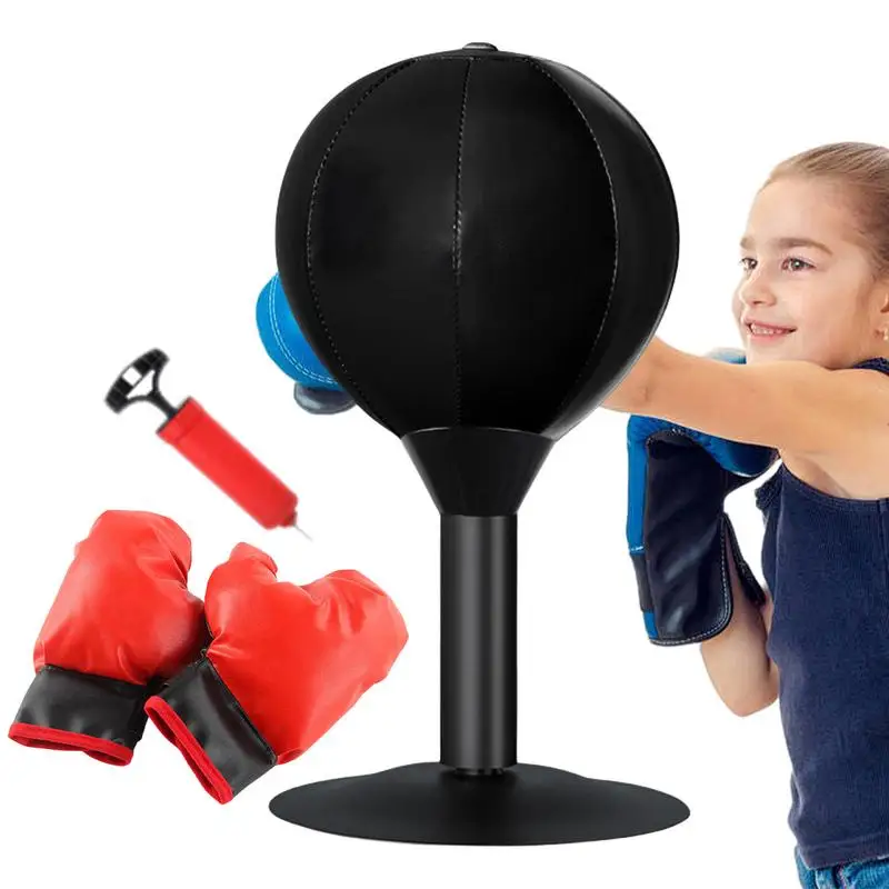 

Desktop Punching Bag Stress Buster Boxing Bag Suction Punching Bag Reflex Strain And Tension Toys Small Rage Bag For Coworkers