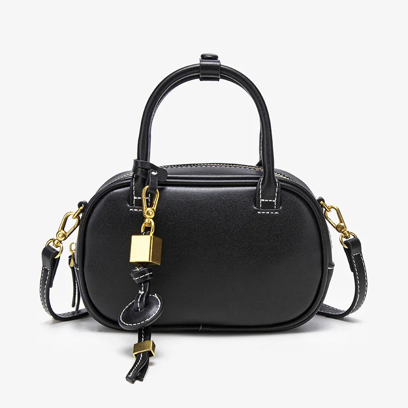 

Vintage Color Block Women Handbag Crossbody Bowling Tote Canvas Shoulder Bag Fashion Retro Purse