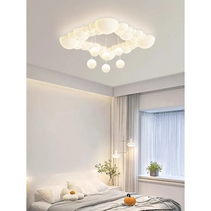 

Creamy wind warm romantic bedroom full spectrum