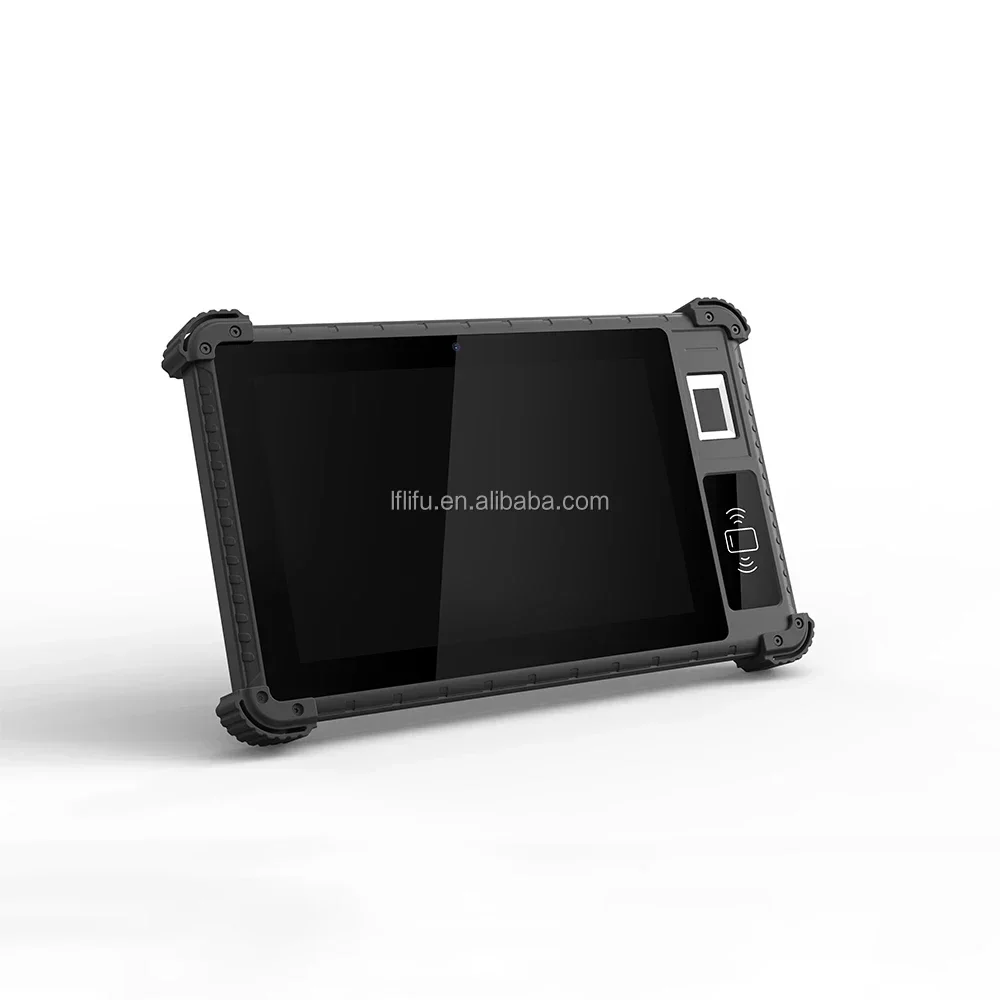 

8 Inch Nfc Dual Sim Card Android Fingerprint Reader Scanner Usb Rugged Housing Inch Tablet Pc Industrial Wall Mount Poe