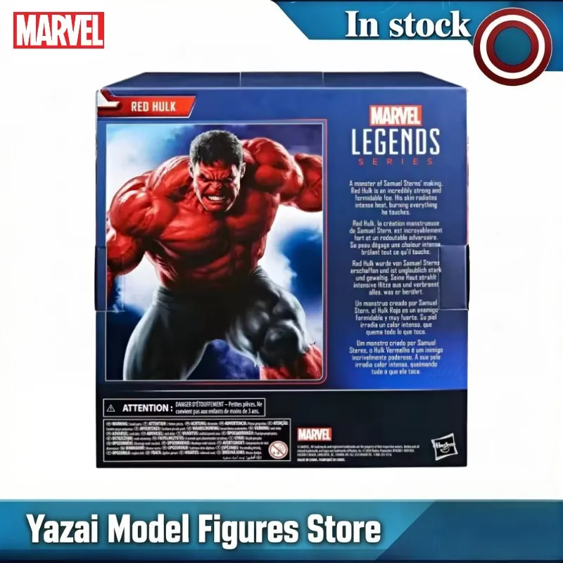 

Оригинальная фигурка Капитана Америки и Красного Халка из серии Marvel Legends, модель игрушки