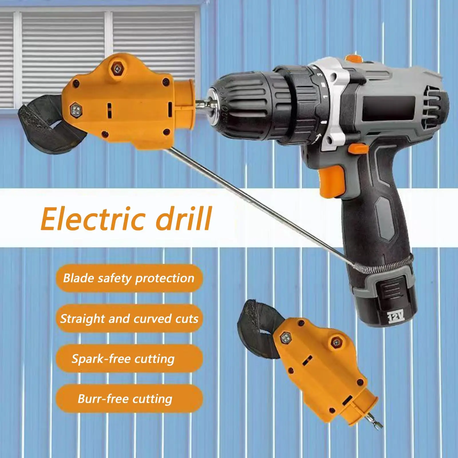 

Насадка для сверла по металлу, насадка для сверла по металлу, аксессуары для ремонта мастерской, электрический режущий инструмент, часть для утюга