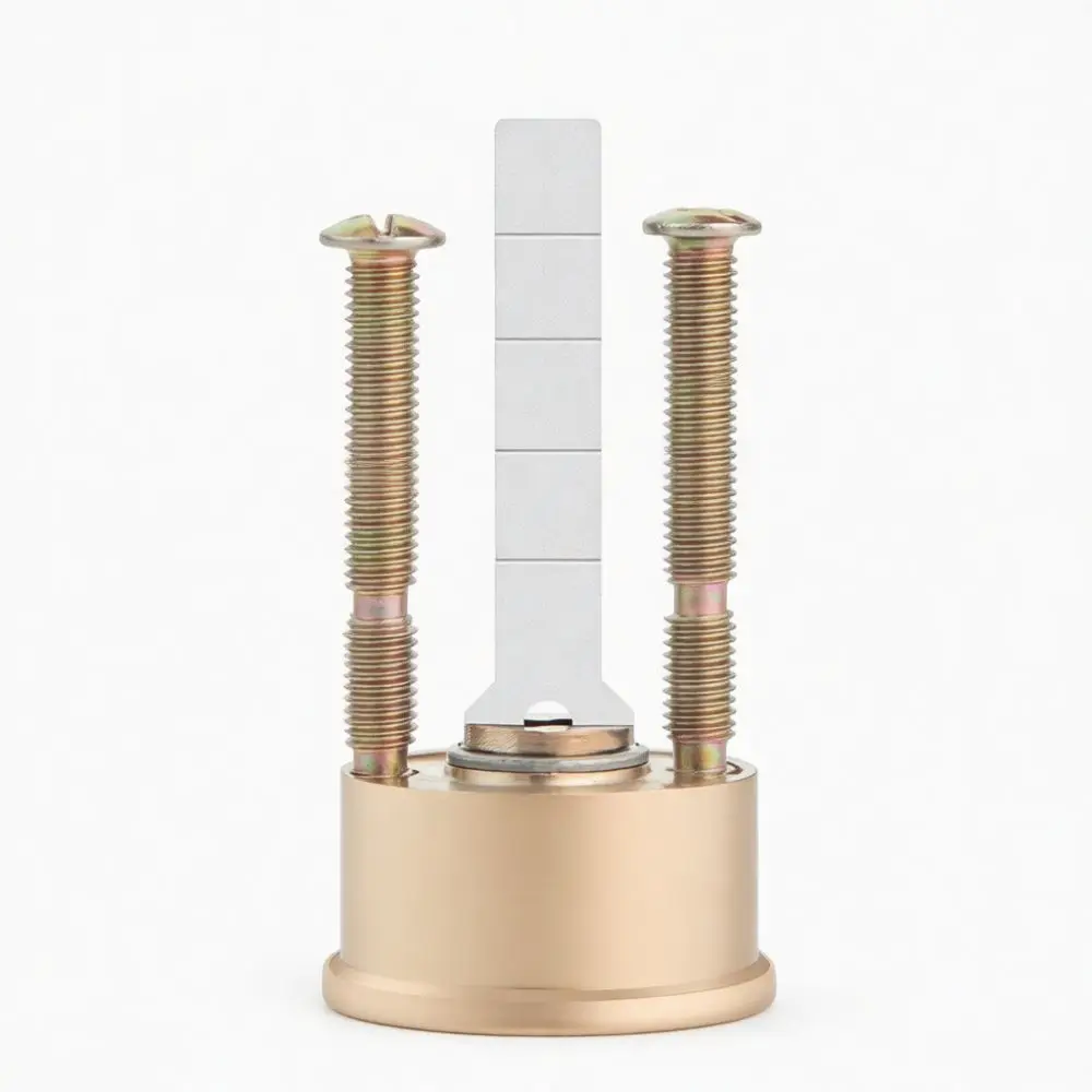 Premium External Door Lock Solid Copper Cylinder Security Deadbolt For Residential Wooden And Iron Gate Maintenance