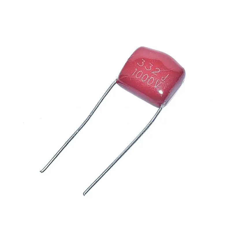 Condensador de película de polipropileno 20 piezas CBB 1000V condensador CBB de alto voltaje 102/222/332/472/103J 1/2.2/3.3.4.7/10NF 1KV