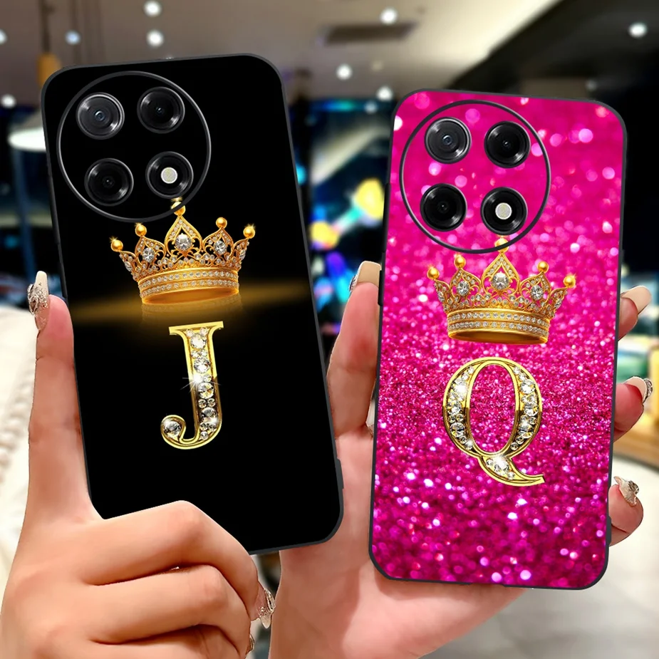 Para tecno camon 30s caso camon30 pro cl8 nova coroa letras capa de silicone macio para tecno camon 30 premier camon30 5g fundas