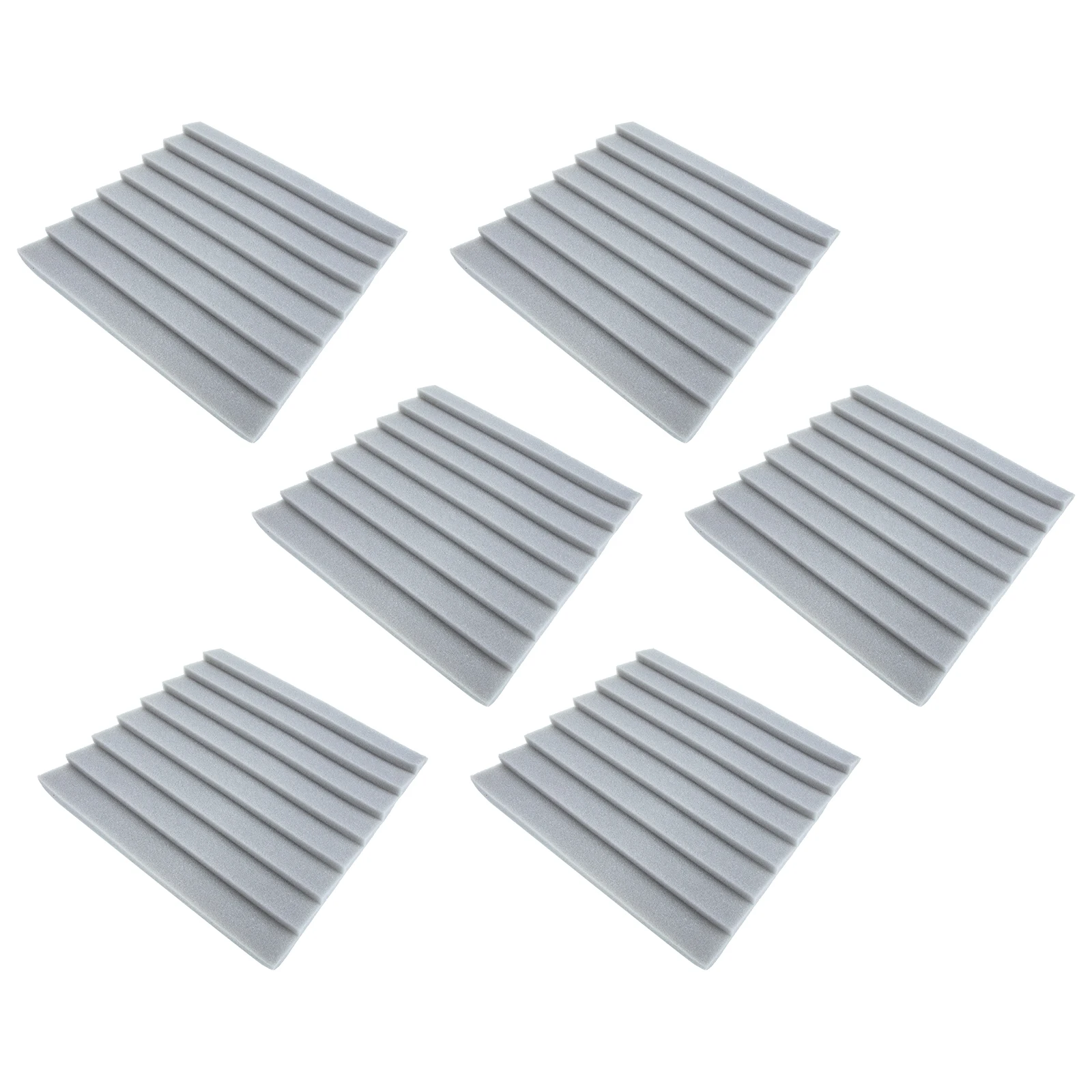 

6 Pcs Insulation Cotton Absorbing Panels Soundproof Foam Brick Corner Antiflaming Soundproof Pad Dampening Acoustic