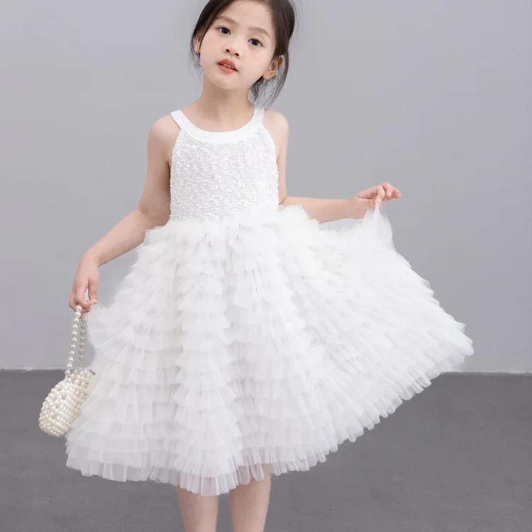 Baby Girl Dress Girls Dress 2024 New Children Dress Princess Soft Summer Style Senior Children Comfort Fashion Dresses