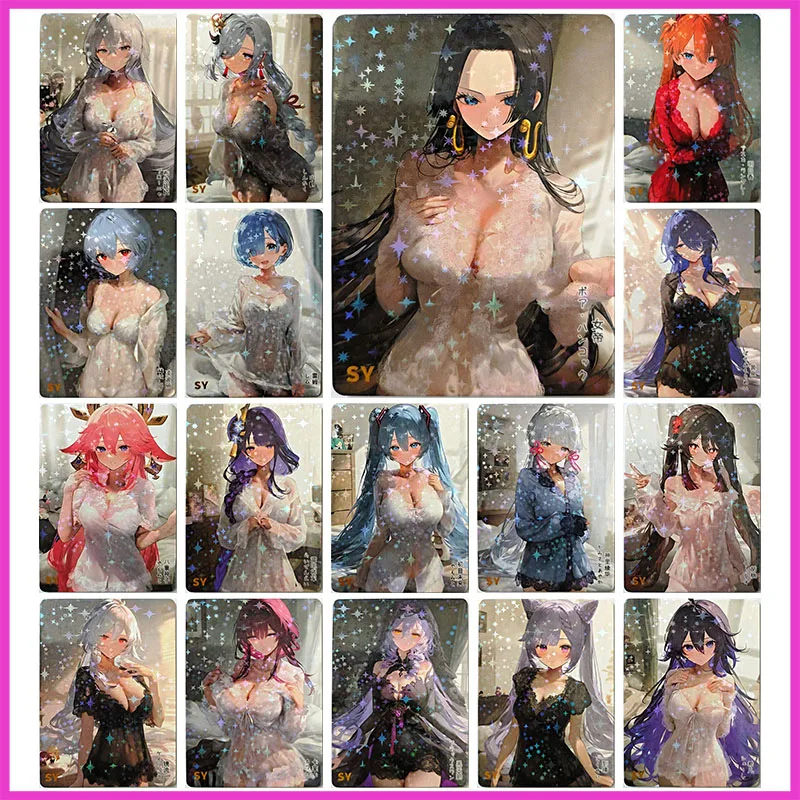 

Аниме История Богини Редкая коллекционная карта SY Броня Шенхе Рем Хэнкок Сексуальная Мику Кафка Ху Тао Игрушки для мальчиков Подарок на день рождения