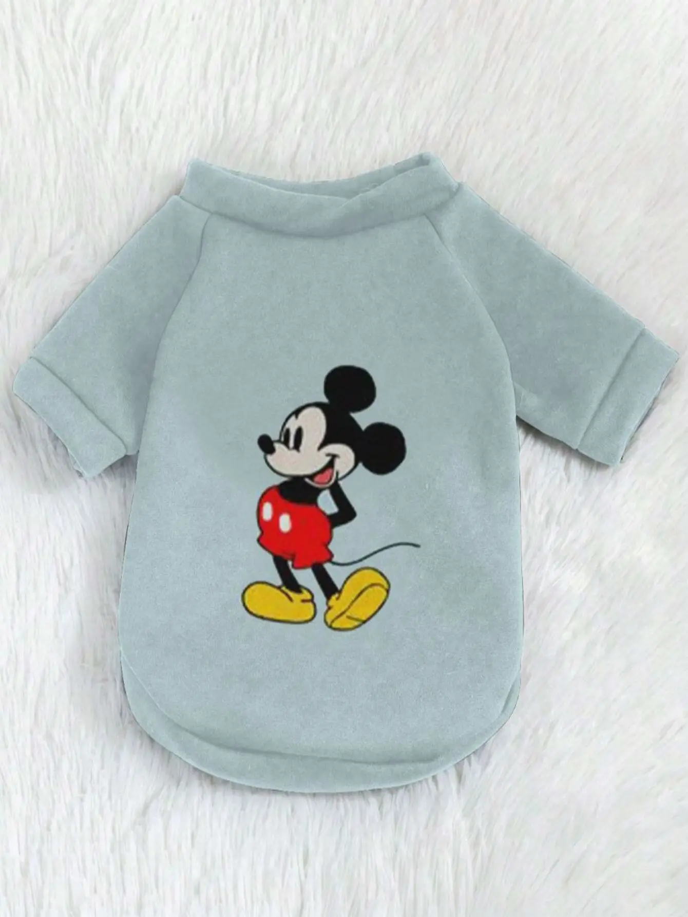 Abbigliamento per cani autunnali maglione taglie forti per animali domestici con Disney Mickey Minnie element printed puppy new pet felpa con