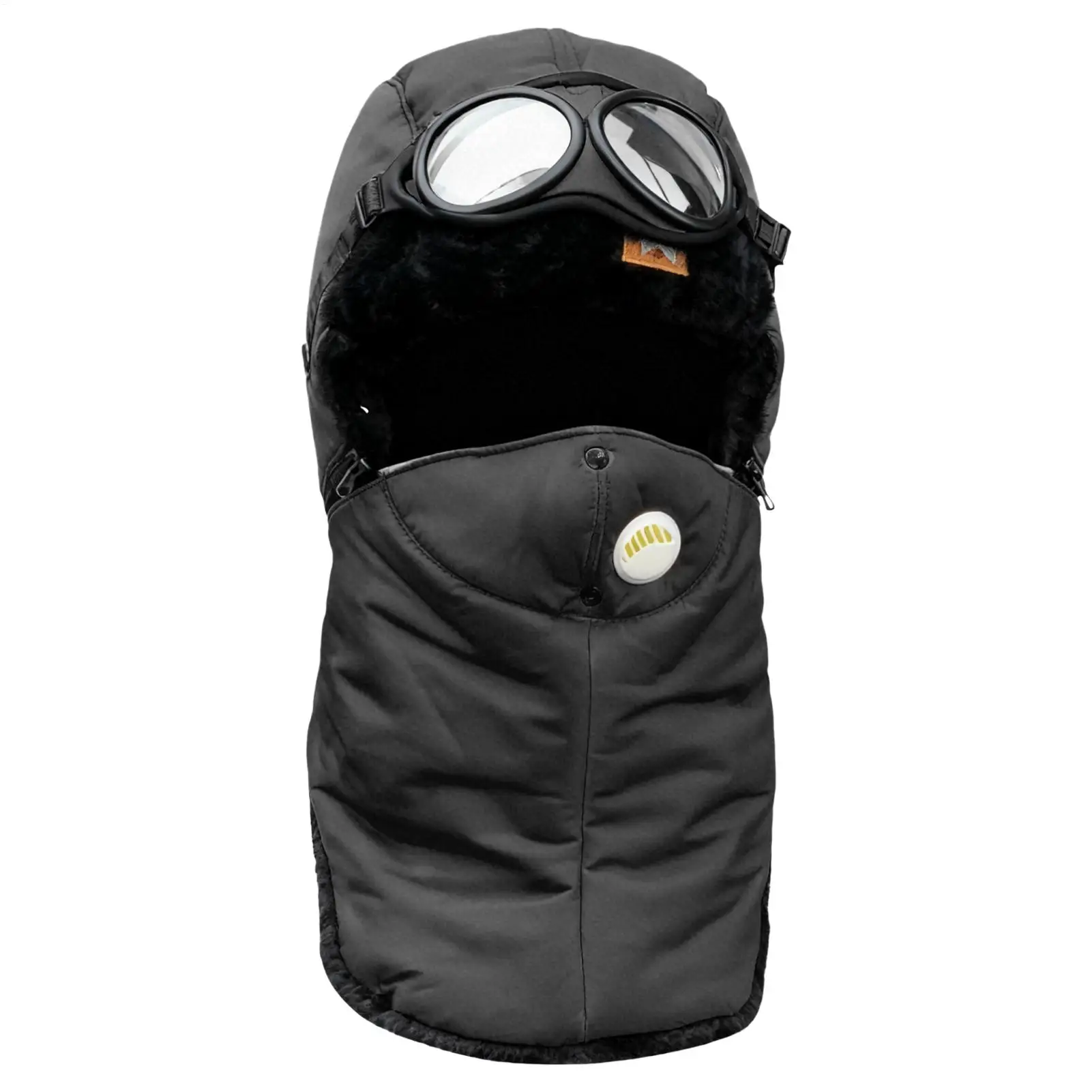 Ski Hat Adjustable Windproof Headwear With Goggles Women Ski Masque For Cold Weather Outdoor Sports Camping Cycling Motorcycle