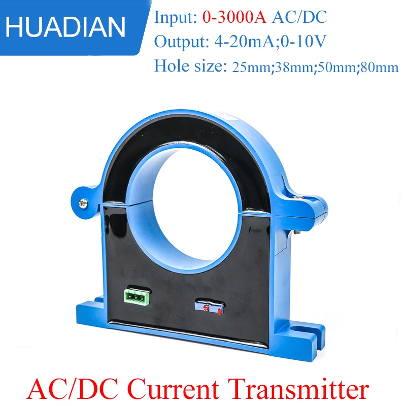 0-500A DC Small size voltage output 4-20mA current current transformer