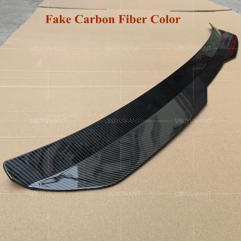 UBUYUWANT Fit Voor Volkswagen VW UP e-UP R-Lijn ABS Plastic Externe Achterspoiler Kofferbak Boot Staart vleugel Spoiler Auto Accessoires