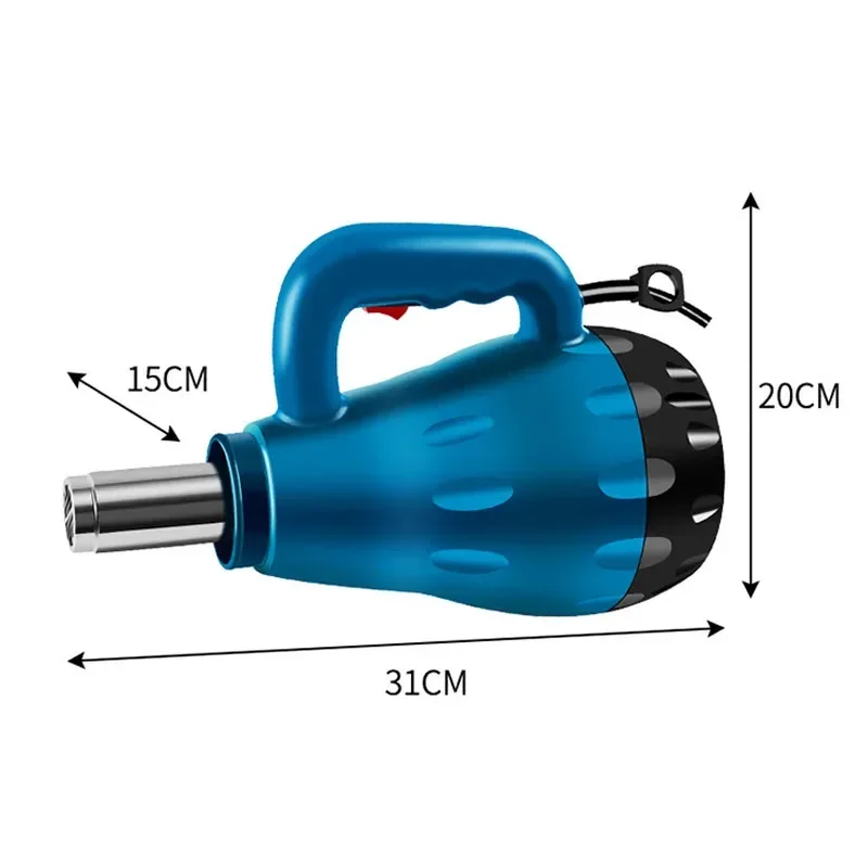 

Upgrade High Temperature Storm Gun Powerful Hair Dryer Stone Heating Drying Gun Blowing Water Blowing Snow Snow Dry Hot Air Gun