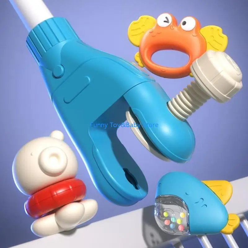 Cartone animato elefante scatola musicale presepe mobile rotante sonaglio giocattolo per bambini con musica calmante e visiva