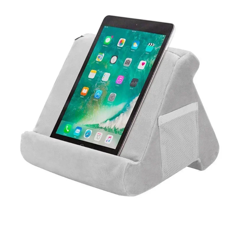 Multi-angle Soft Pillow Stand Holder Lazy Lap Stand for iPad Smartphone Tablet eReader Books Magazines Bracket Holder New