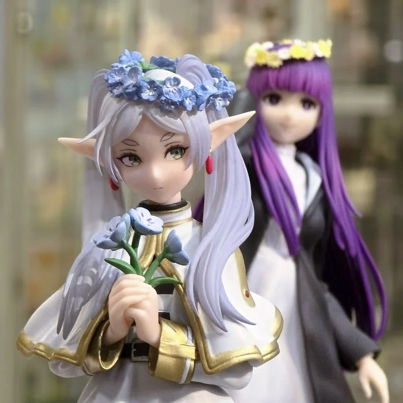 

Official Genuine Sega Frieren: Beyond Journey'S End Frieren Himmel Desktop Decorative Anime Figure Model Stark Fern Anime Gift