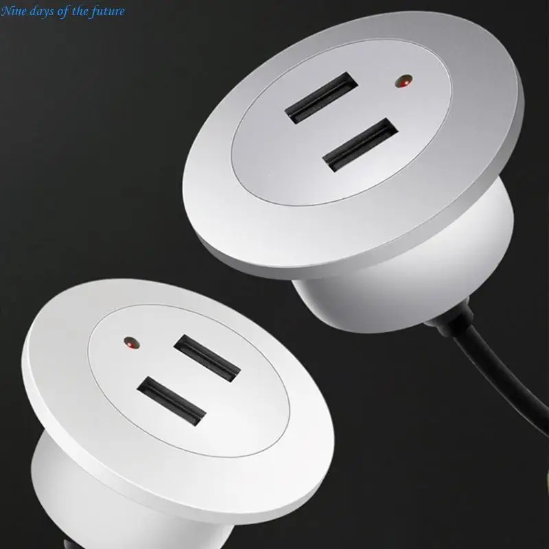 Sofa USB Charging Socket Charging Port Socket Desktop Station Installation Multipurpose Circuit for Home Use E65A